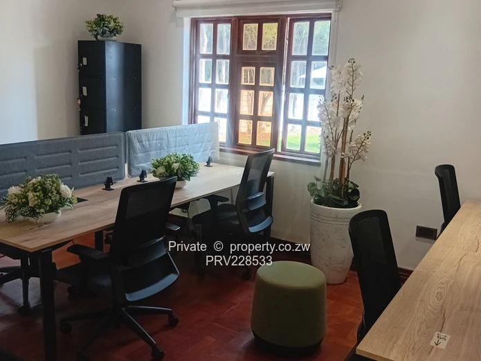 Luxury Private Office for 5 with great Amenities including pool, gym, outdoor seating area and more
