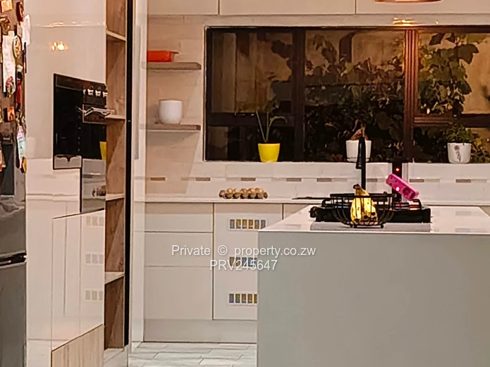 Modern 4-bed turnkey home on large 1,150m² stand near Sunway City. Full solar, borehole, jacuzzi, el