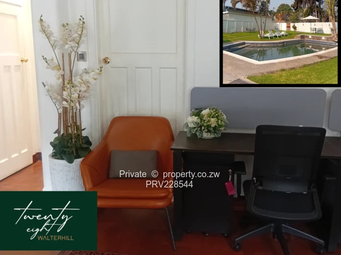 Co Working Office Space for individual seating including gym pool and other amenities