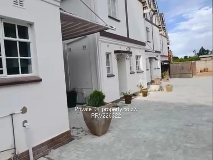 4 bedroomed townhouse, (UK Style) one bedroom ensuite.  (Sole Mandate)