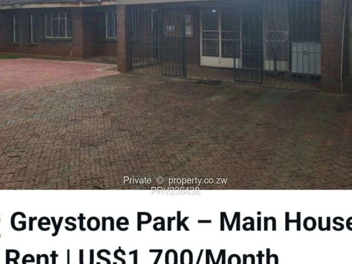 4-Bed Home in Greystone Park, Harare North — Borehole & Pool